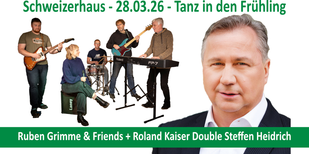 Tickets Tanz in den Frühling, Schlager -- Rock -- Pop -- TANZEN! in Niederstriegis